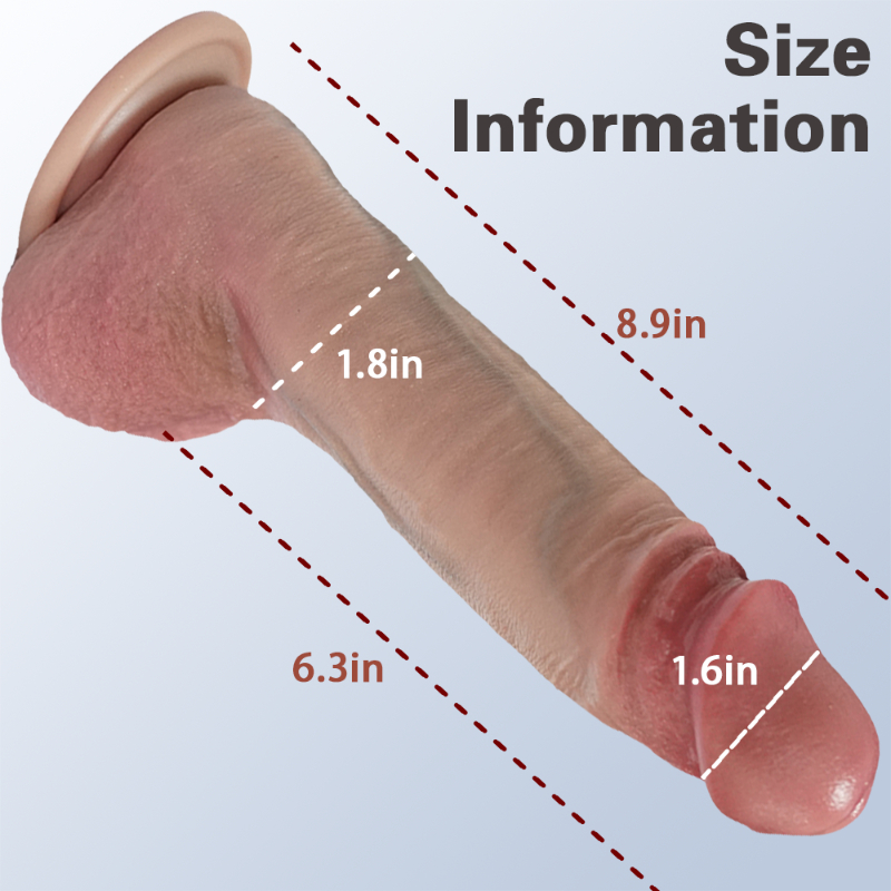 FZ‑009 8.9‑inch Realistic Dildo