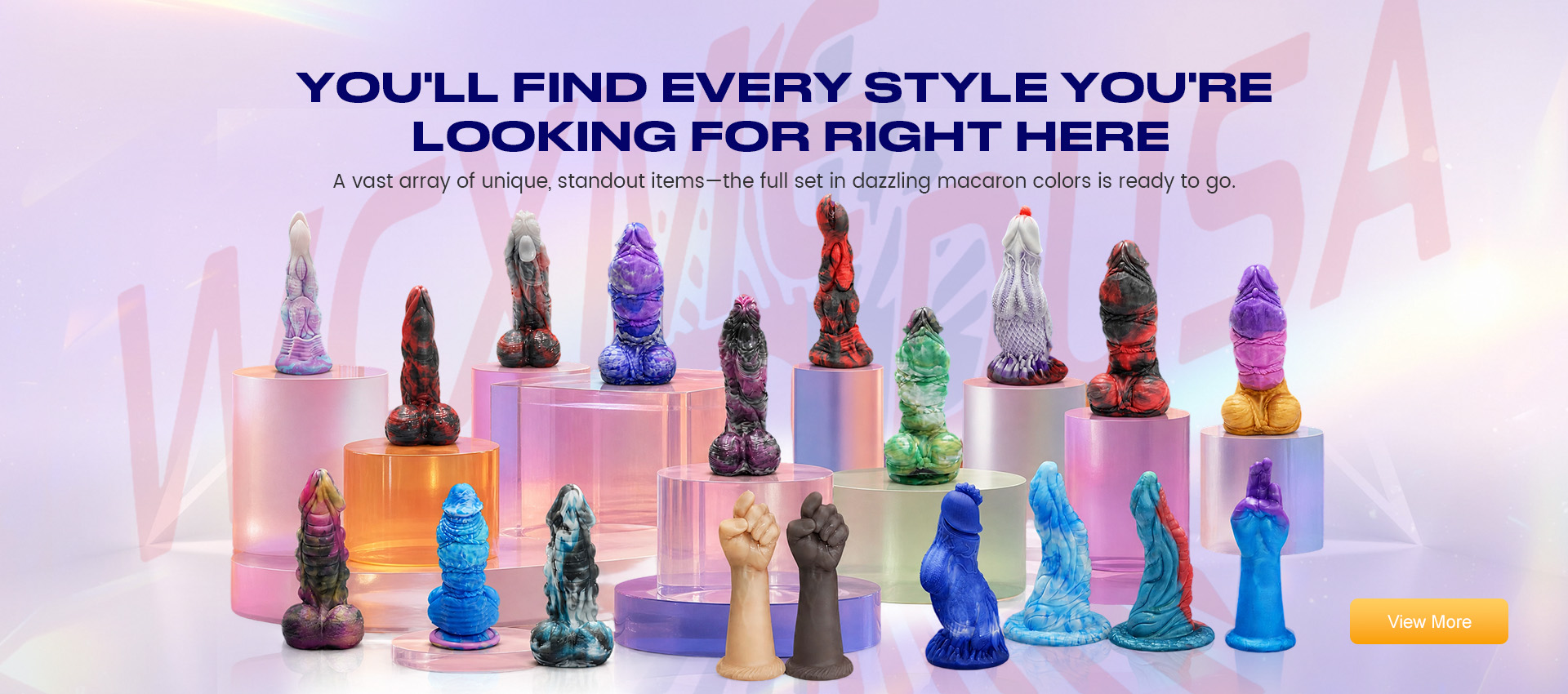 Dildos (Realistic & Novelty Shapes)