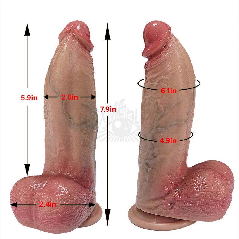 FZ‑010 7.9‑inch Realistic Dildo