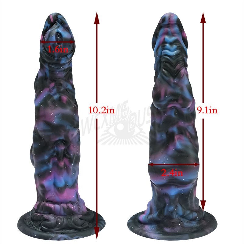 Star‑Sky Dog‑Shaped Dildo