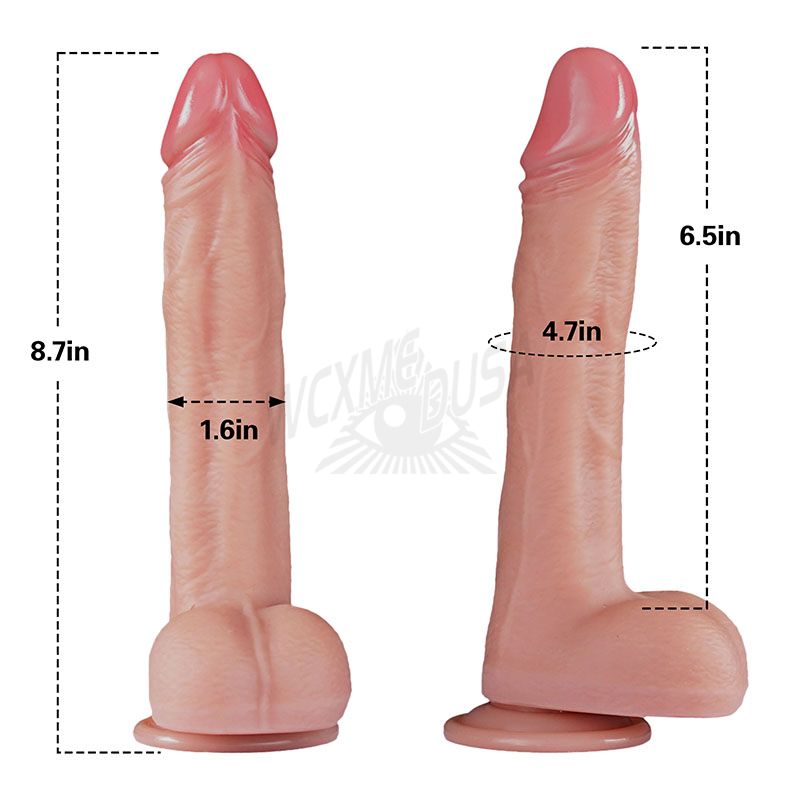 8.7-inch realistic dildo