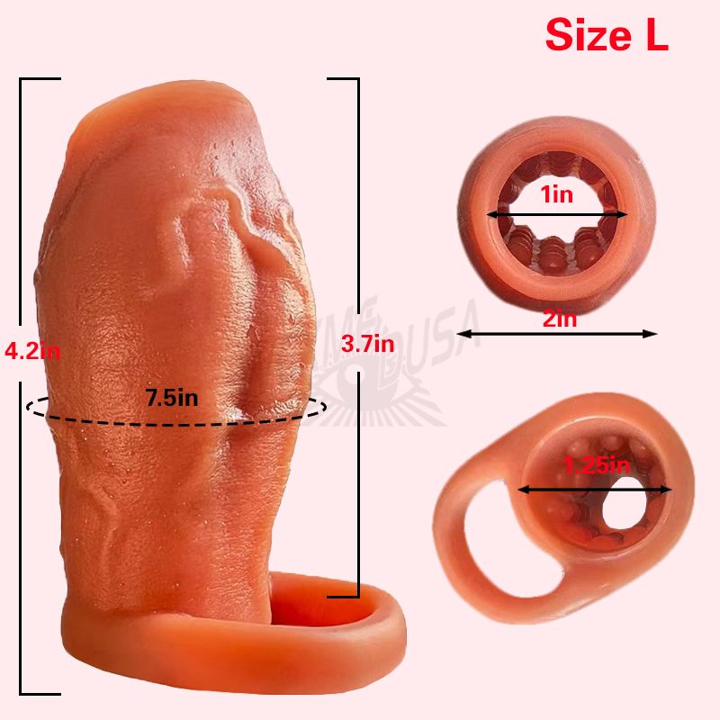 Hollow Sheath Type A Realistic Penis Sleeve
