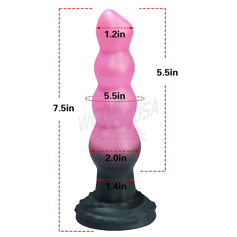 7.5‑inch anal plug anal beads dildo