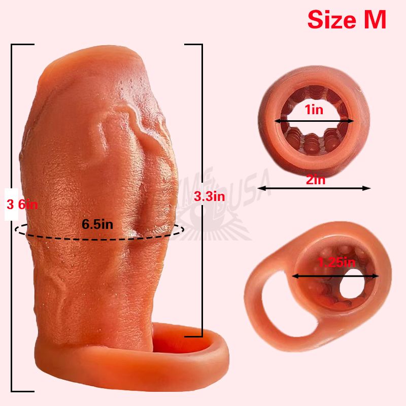 Hollow Sheath Type A Realistic Penis Sleeve