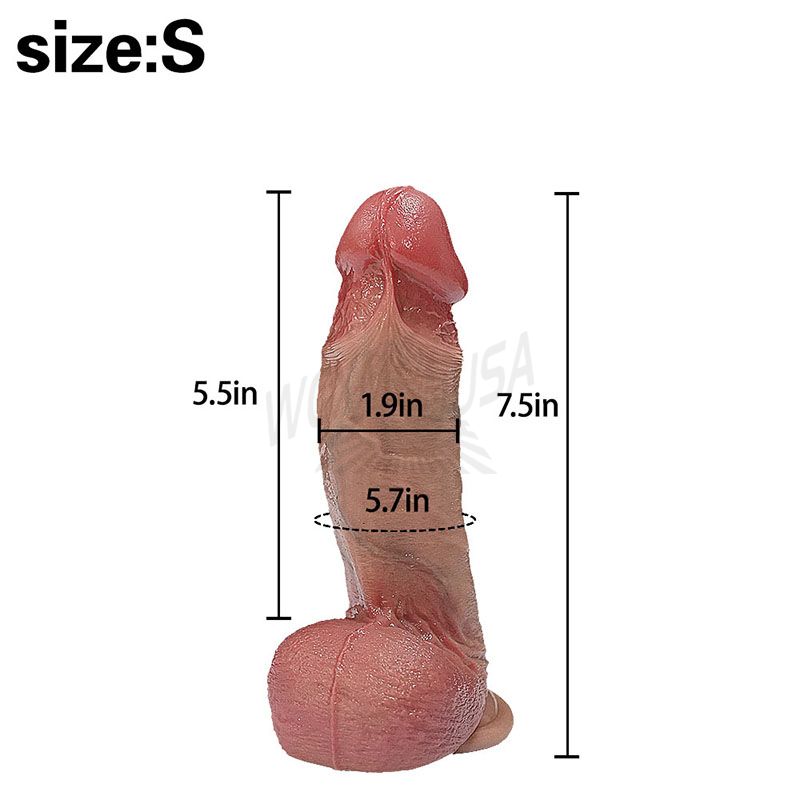 Three realistic adult toys featuring giant dildo toys